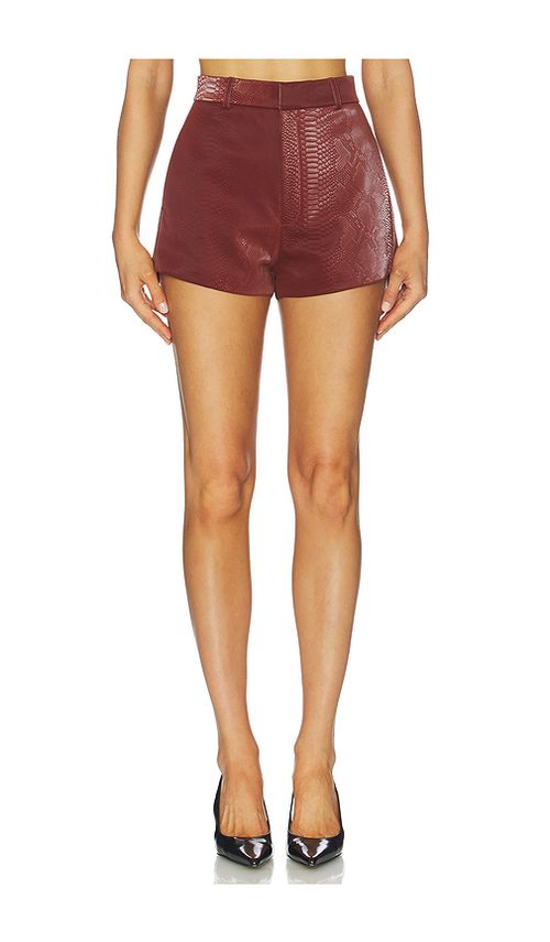 NONchalant Label Henri Short in Brick. L also in M