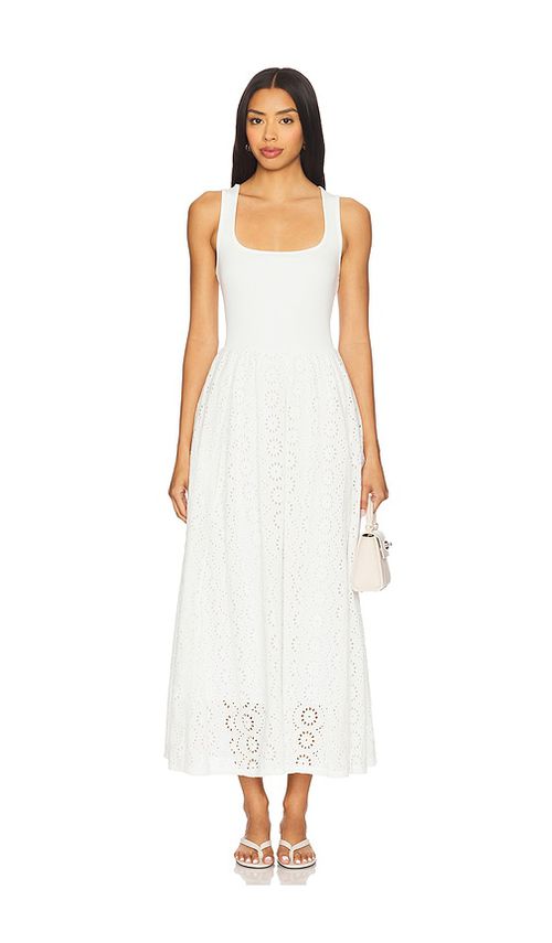PAIGE KLEID MOREL in White. Größe XXS. Also in L, M