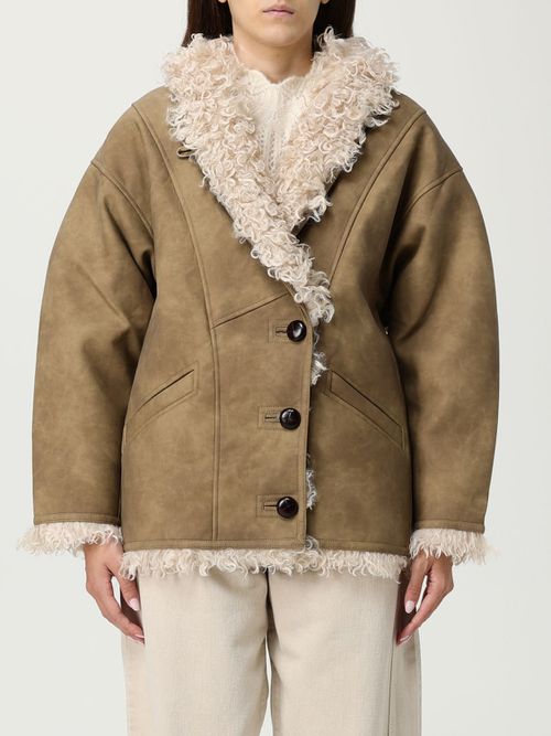 Coat Woman color Beige