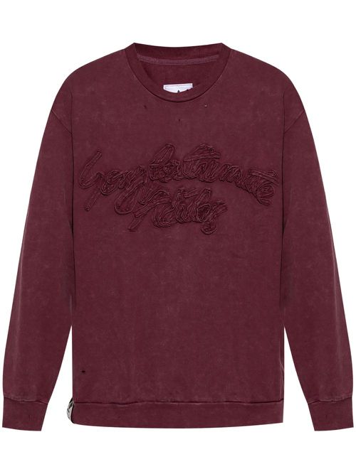 X Song For The Mute long-sleeve T-shirt - Red