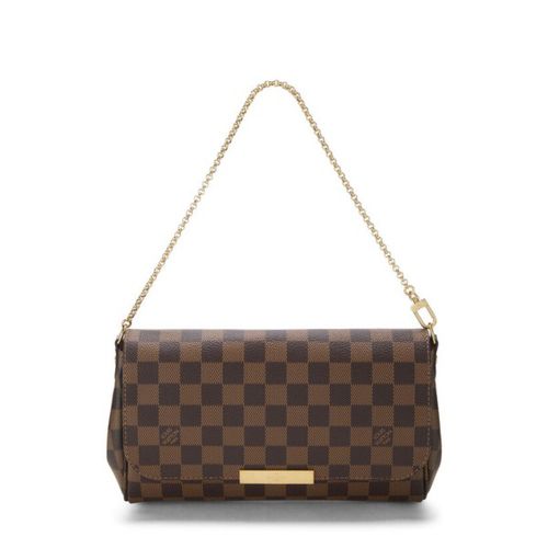 Louis Vuitton Damier Ebene Favorite MM Shoulder Bag Damier Ebene