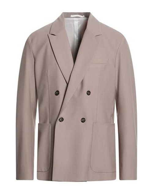 Man Blazer Light brown Size 42 Polyester, Wool, Elastane