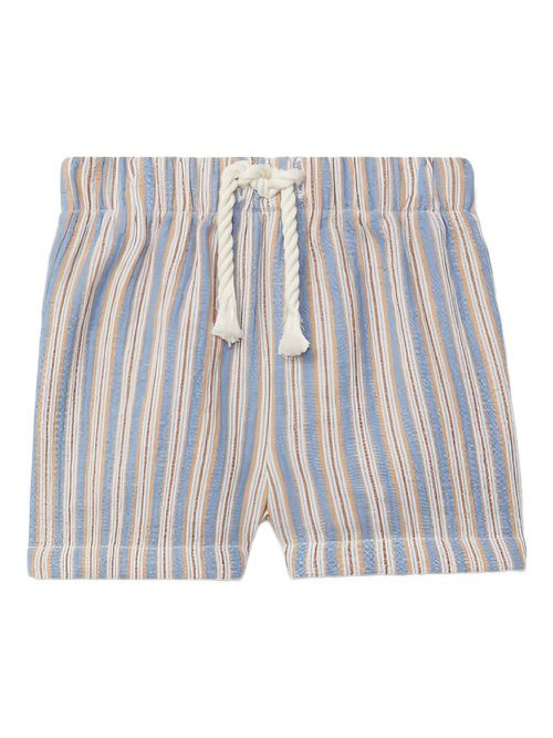 LARANJINHA striped shorts - Blue
