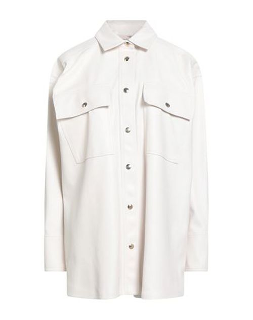 Woman Shirt Cream Size 6 Polyurethane