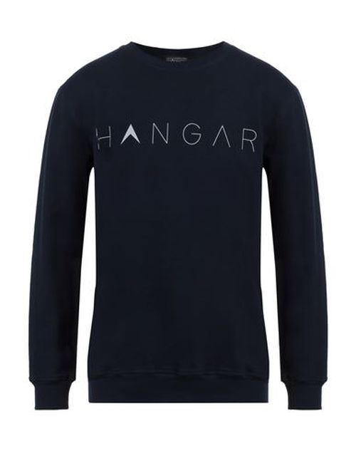 Man Sweatshirt Midnight blue Size L Cotton