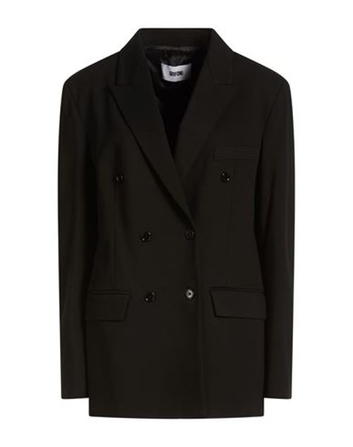 Woman Blazer Black Size 2 Viscose, Polyamide, Elastane