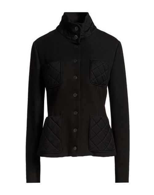 Woman Jacket Black Size 8 Viscose, Polyamide, Elastane