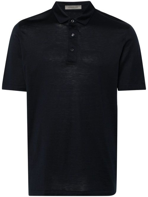 Jersey polo shirt - Blue