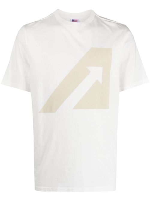 Logo-print cotton T-shirt - White
