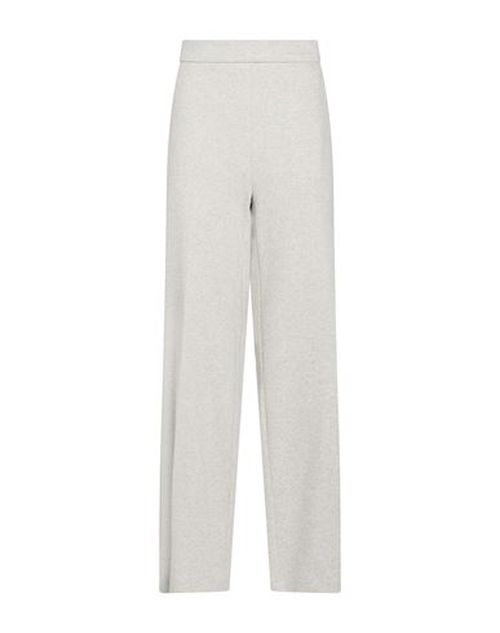 Woman Pants Light grey Size 16 Cotton, Viscose, Polyamide, Elastane