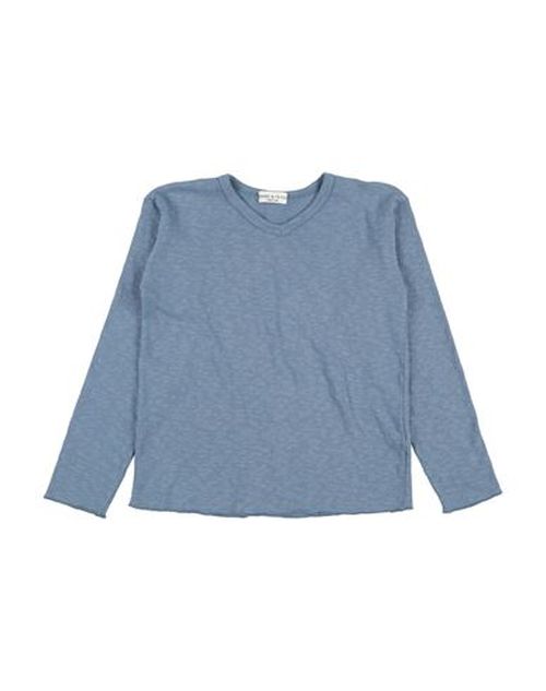 Kid Girl Sweater Slate blue Size 12 Cotton, Elastane
