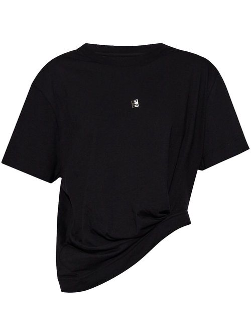4G-motif t-shirt - Black