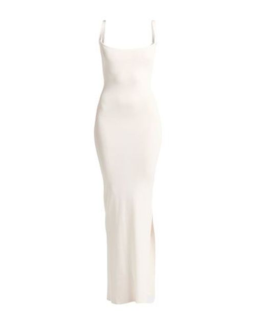Woman Maxi dress White Size S/M Viscose