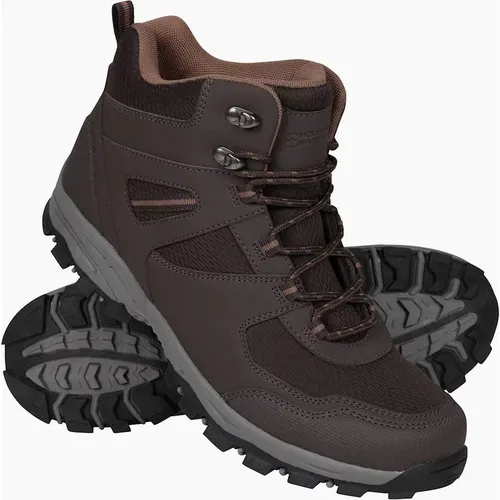 Men's Mountain Warehouse Mens Mcleod Wide Walking Boots - Brown