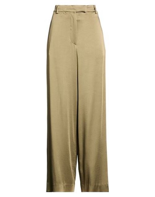 Woman Pants Khaki Size 6 Acetate, Viscose