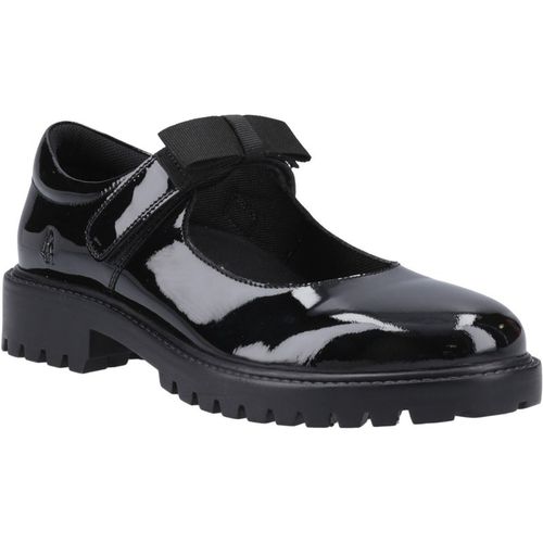 Hush Puppies Astrid Bow Patent Leather Youth Girl's Black Shoe