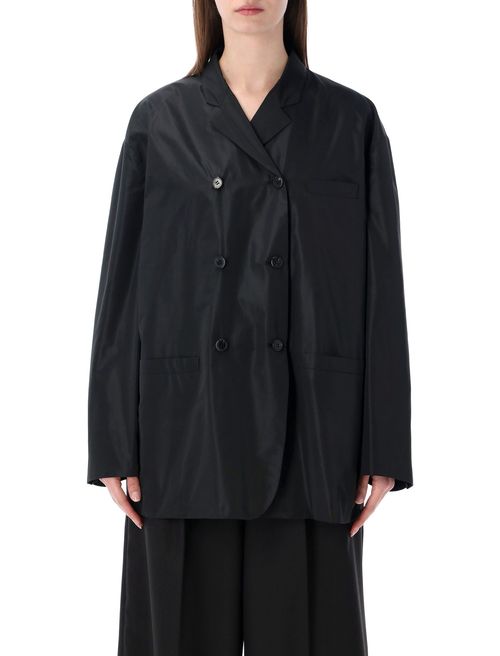 Double-breasted Technical Taffeta Jacket