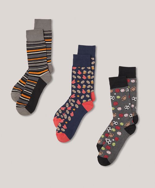 Men's Game Day Perfect Crew Socks 3-Pack