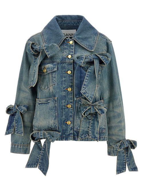 Light Rigid Denim Jacket — blue