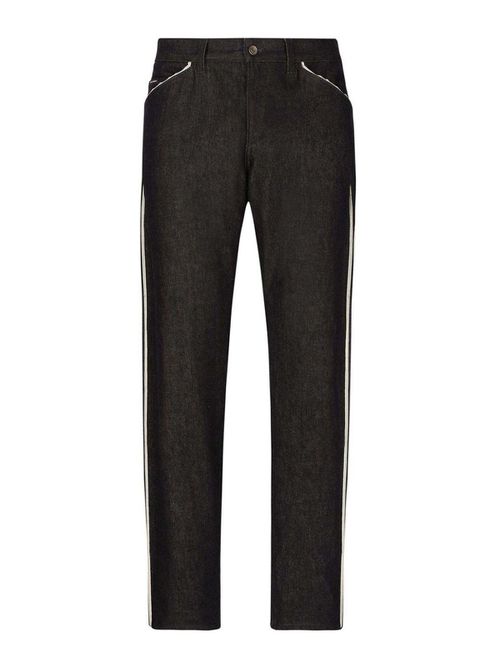 Straight leg denim