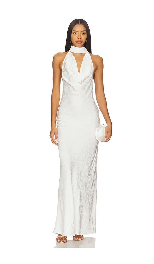 Stone Cold Fox x REVOLVE Amelia Gown in Ivory. XS. Also in L, M, S