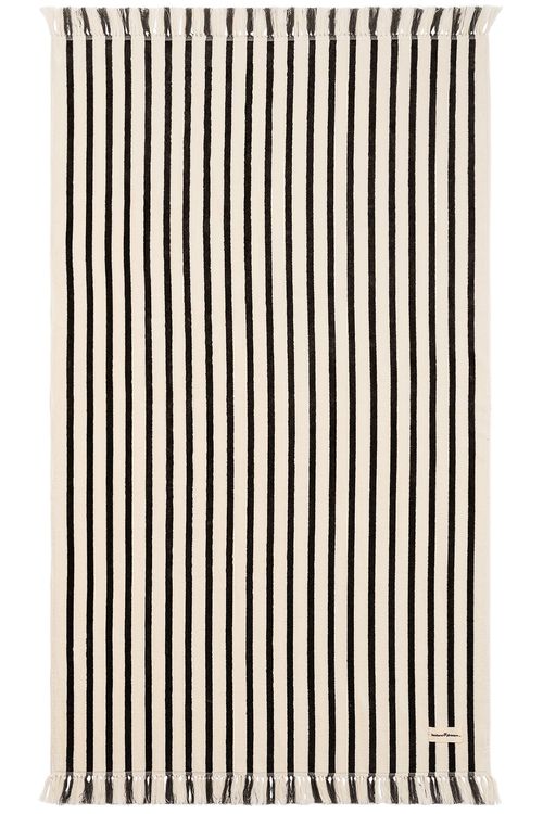 Business & pleasure co. Beach Towel in Black