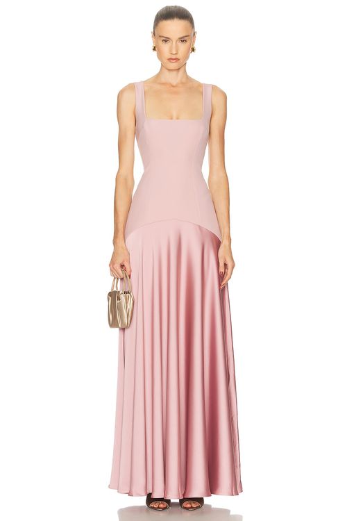 L'Academie by Marianna Sidney Gown in Mauve - Mauve. M also in