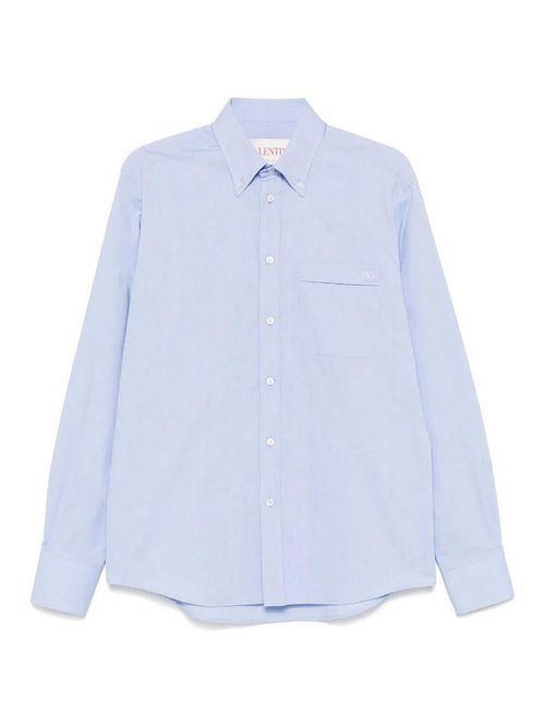 `Vlogo Signature` Long Sleeve Oxford Shirt