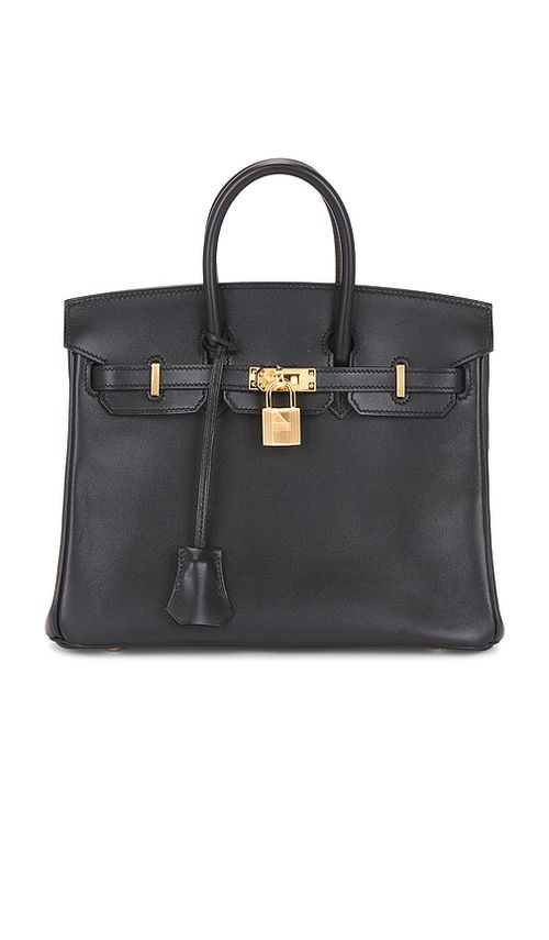 FWRD Renew Hermes Swift Birkin 25 Handbag in Black