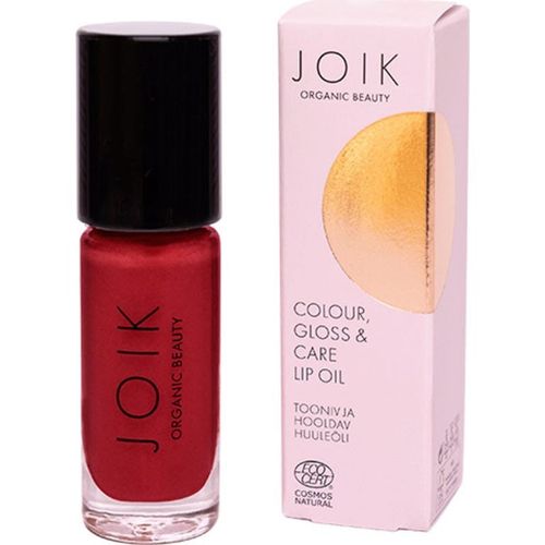 Joik organic Color Gloss & Care Lip Oil 04 Ruby Red 450