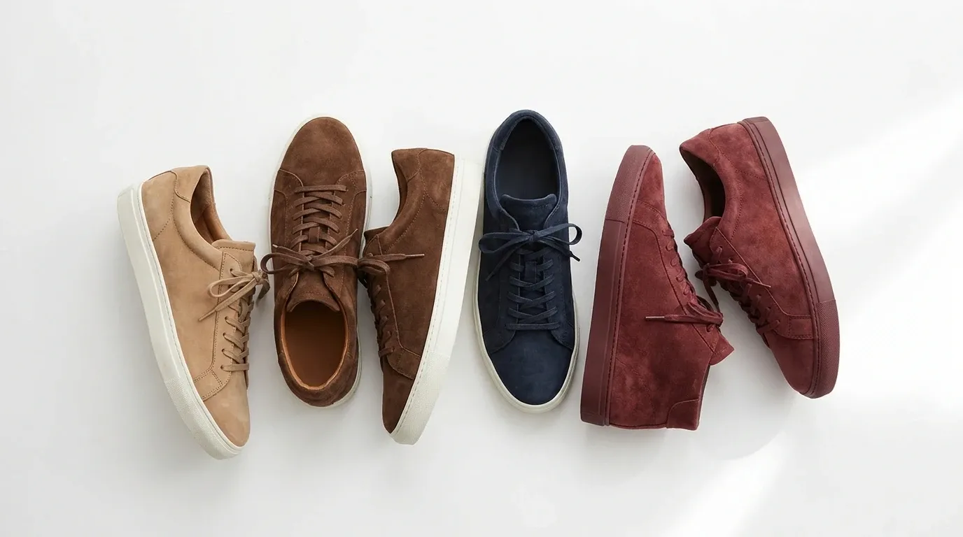 Suede Runners Are Spring 2026's Textural Shift — Why UK Shoppers Are Swapping Mesh for Nubuck
