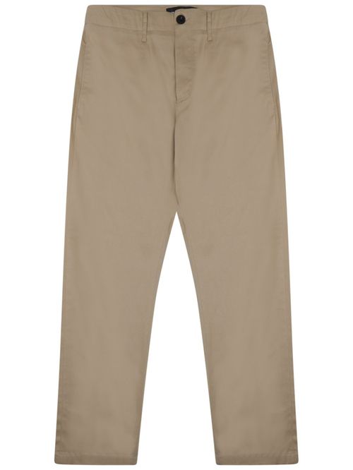 Beige Regular Trousers