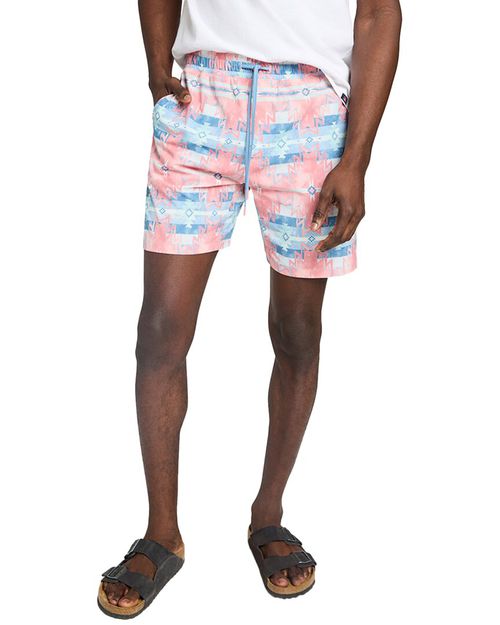 Retro Surf Stripe Boardshort