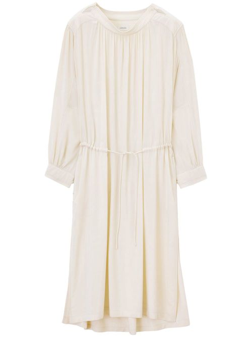 House cotton midi dress - Neutrals