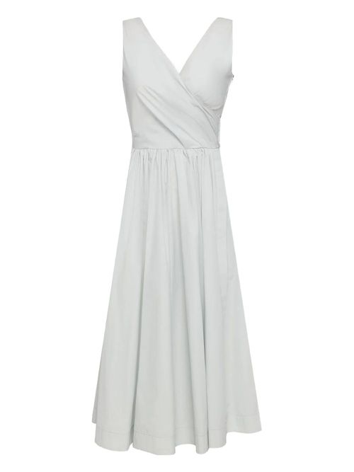 Cotton midi dress - Blue