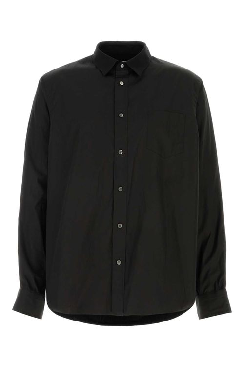 Poplin Shirt — Black