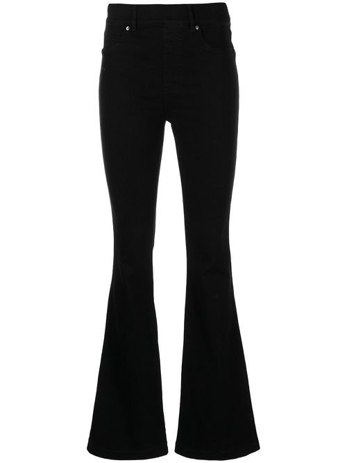 High-rise flared jeans - Black