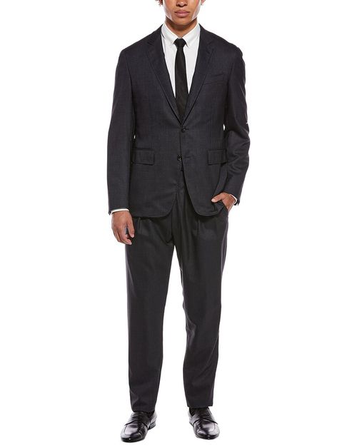 2Pc Wool-Blend Suit
