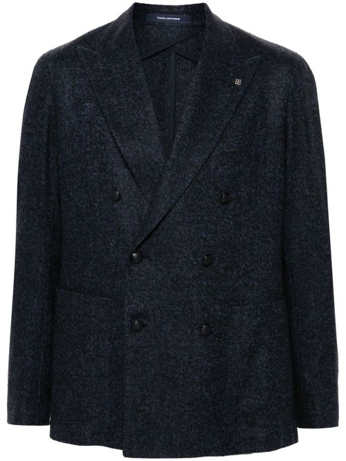 Herringbone blazer - Blue