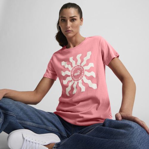 PUMA Novelty Sun Women's T-Shirt in Pink