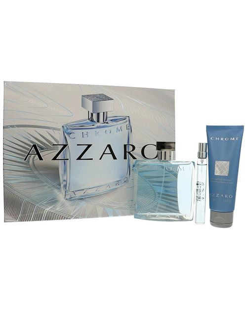 Men's 3Pc Chrome Gift Set