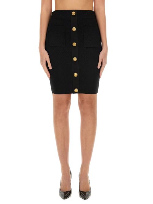 Vichy Knit Skirt