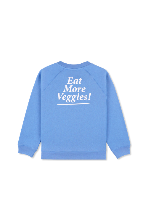 Sporty & Rich Kids Sweatshirt With Logo, Unisex, Blue