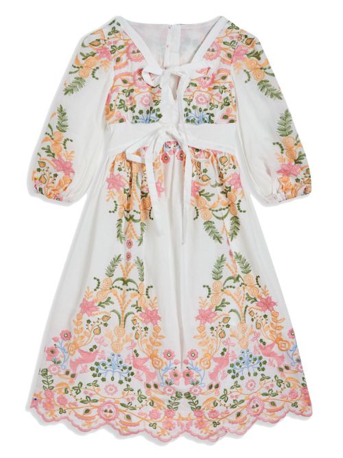 Lyla maxi dress - White