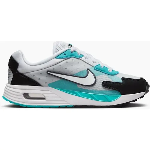 Air Max Solo Lace Up Road Sneakers - White Bla
