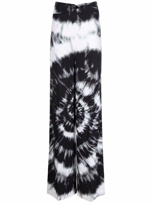 Cady tie-dye trousers - Black