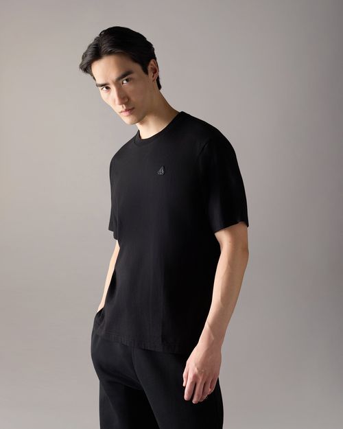 Moose Knuckles - Men's Yul Classic T-shirt - Color: Black