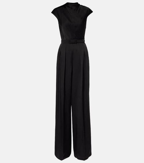 Msevespa cutout satin jumpsuit