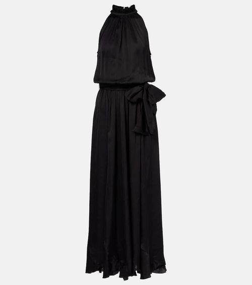 Nina satin gown