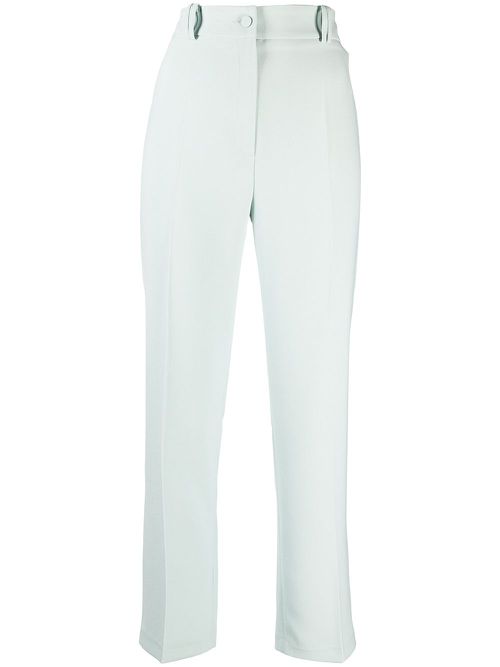 High-waist trousers - Green
